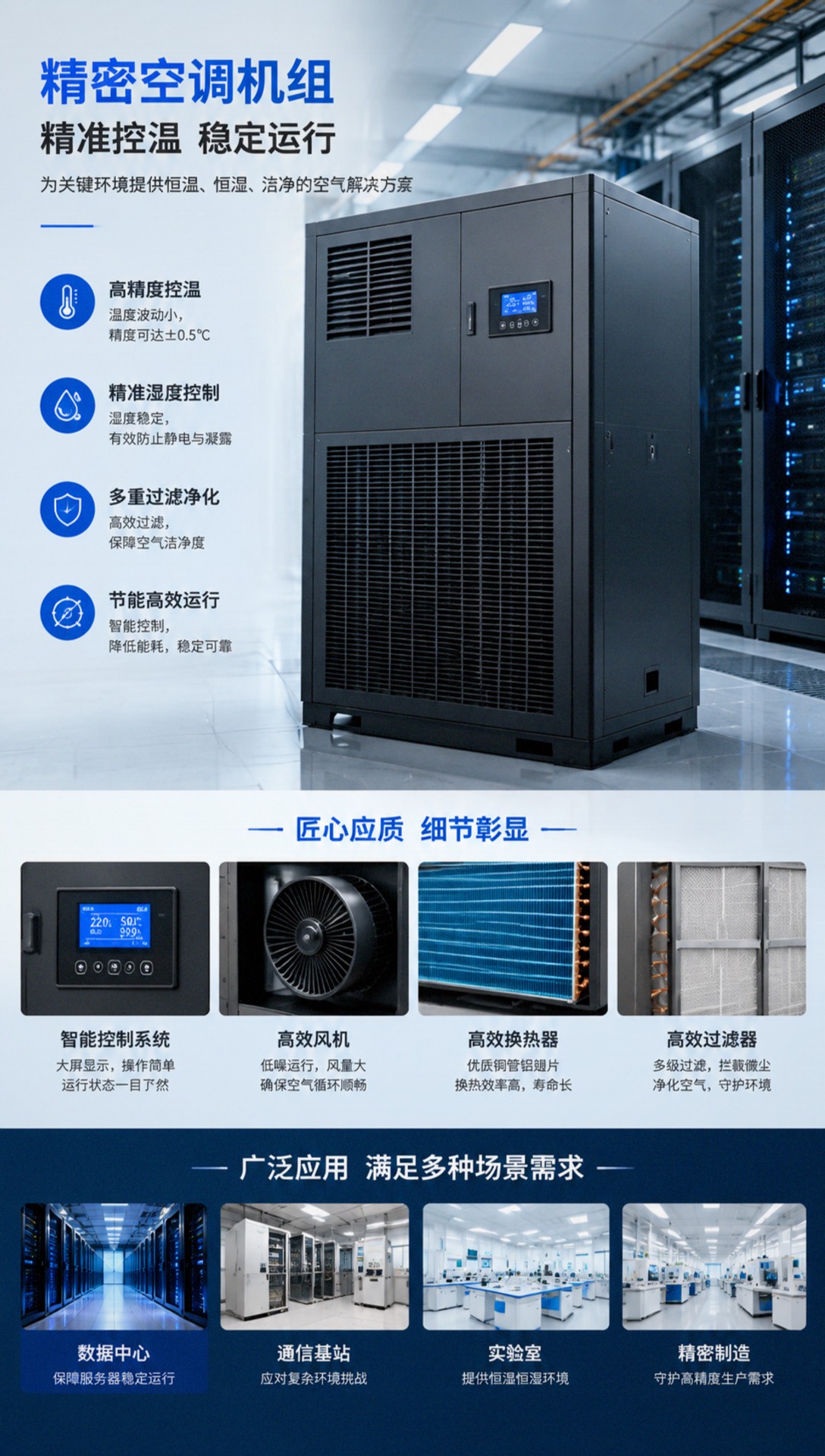 泸州精密空调风冷精密空调